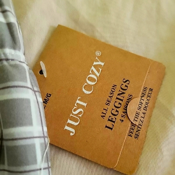 Just Cozy Leggings all season Size M/L model 1500-285 C28 - Picture 3 of 6